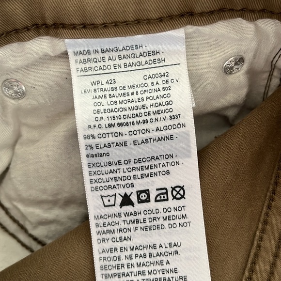 Men’s Levi’s Signature Gold Straight Leg Pant 32x32 - Picture 7 of 8